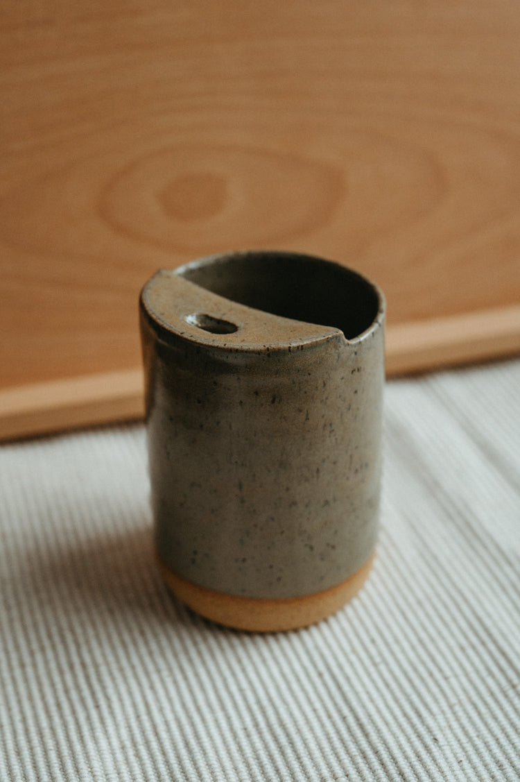 earthy taupe adventure cup