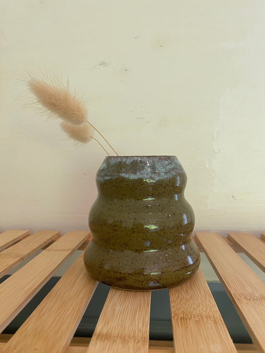 Small Frosted Vase