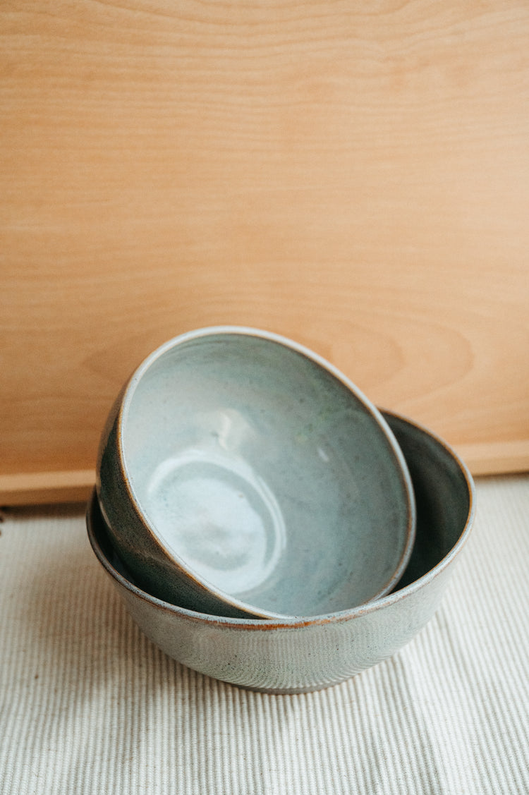 Slate Blue Bowl Set