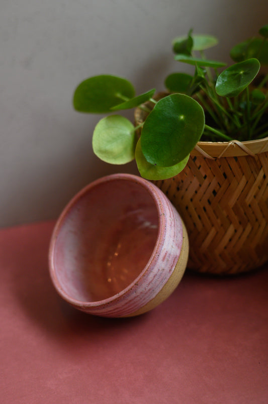 Pink Cereal Bowl